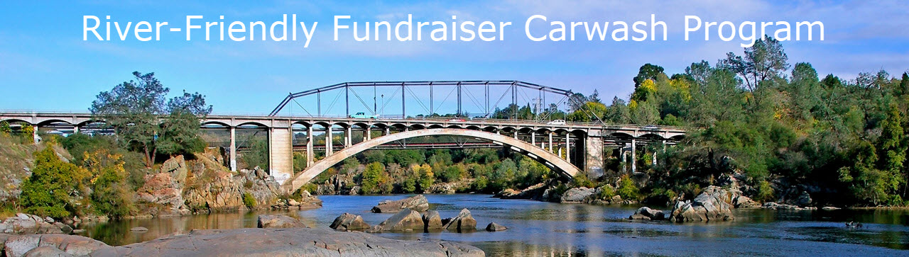 River-Friendly Fundraiser Carwash program - Sacramento River image